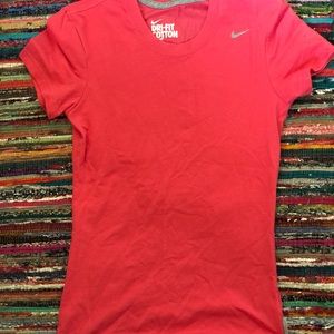 Pink Nike Dri-Fit Cotton Tee